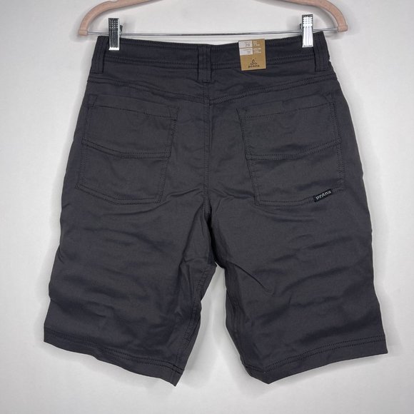 NWT prAna Brion Short 11" Inseam 28 Charcoal Abrasion Resistant Reinforced Rivet - Picture 8 of 16